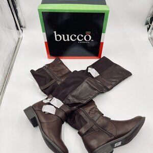New Bucco Capensis Womens Delmos Brown Over The Knee Boots Size US 7.5 M